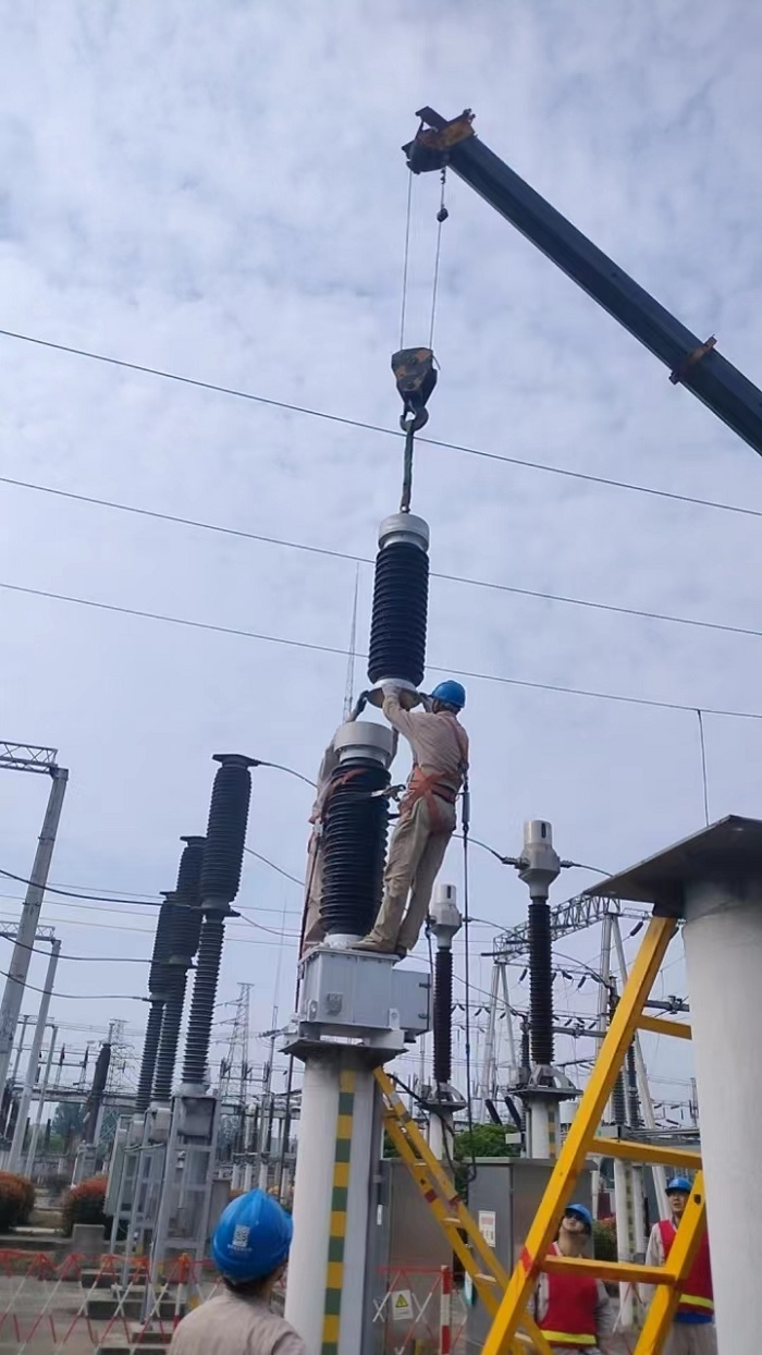 江蘇徐州西郊110kV變電站改造工程.jpg